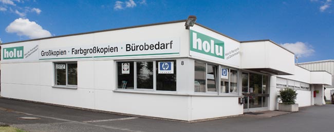 Neuer Firmensitz der Fa. HOLU in Gießen.